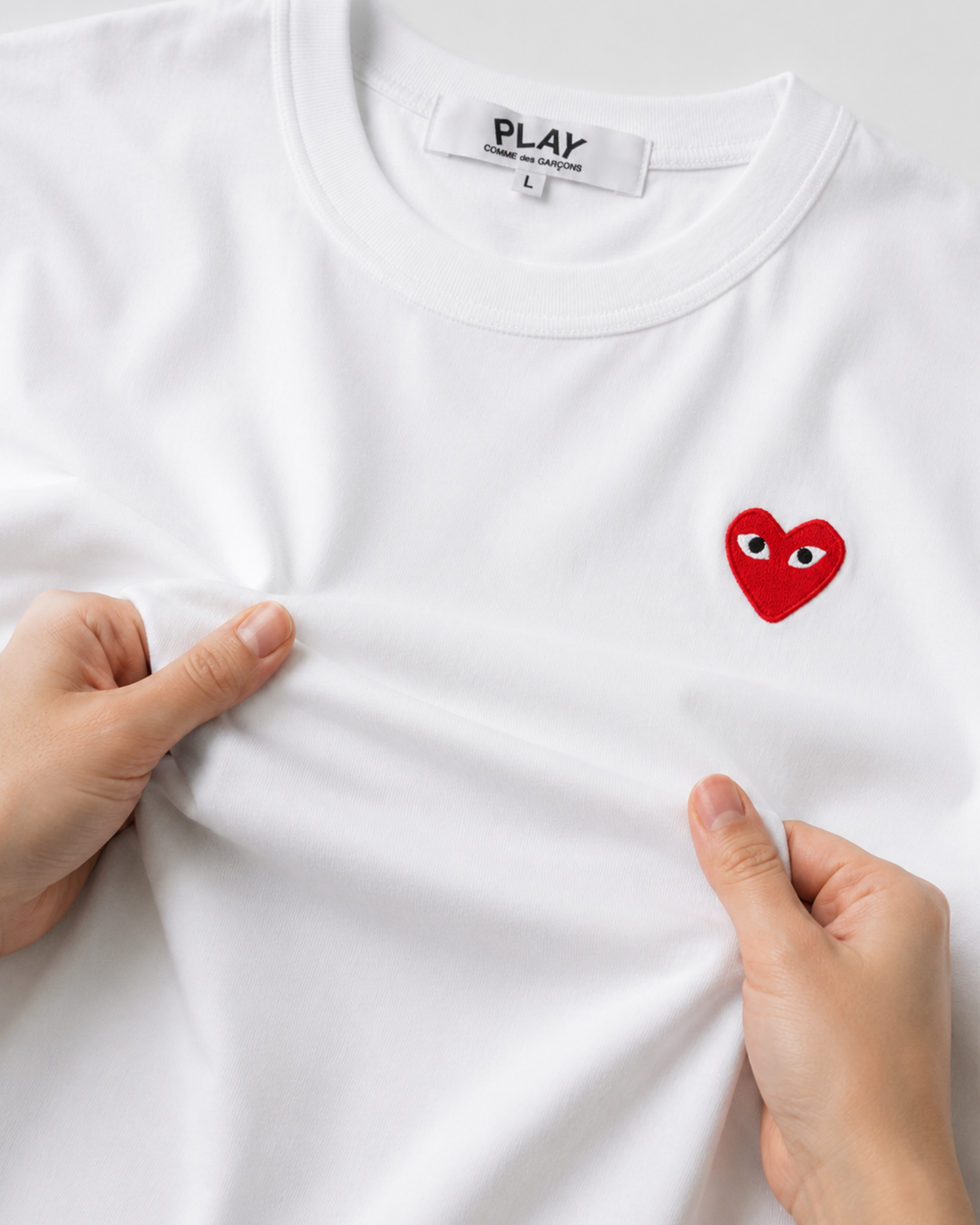 Camiseta "Play Heart" CDG
