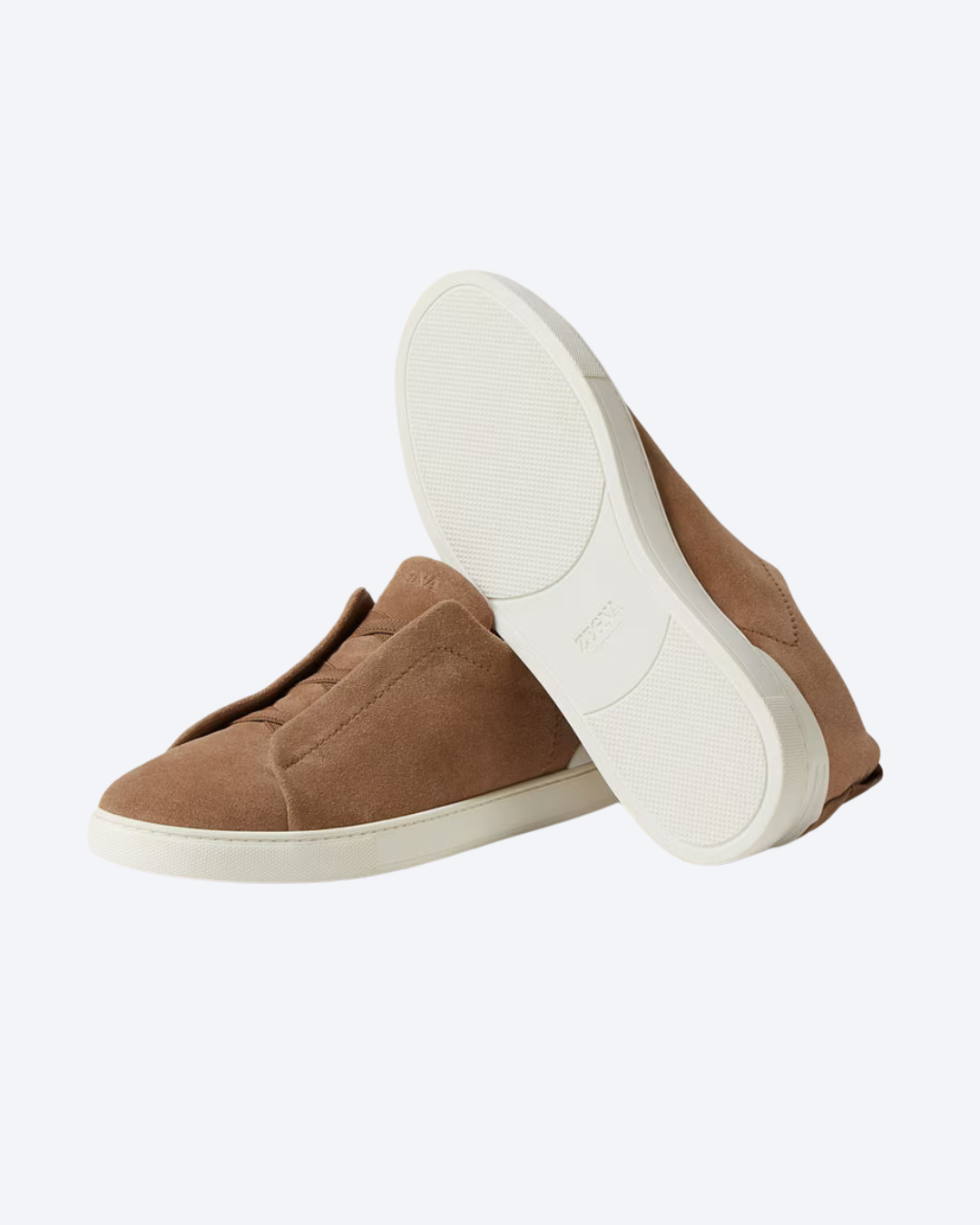 Tênis "Triple Stitch" Zegna Camurça