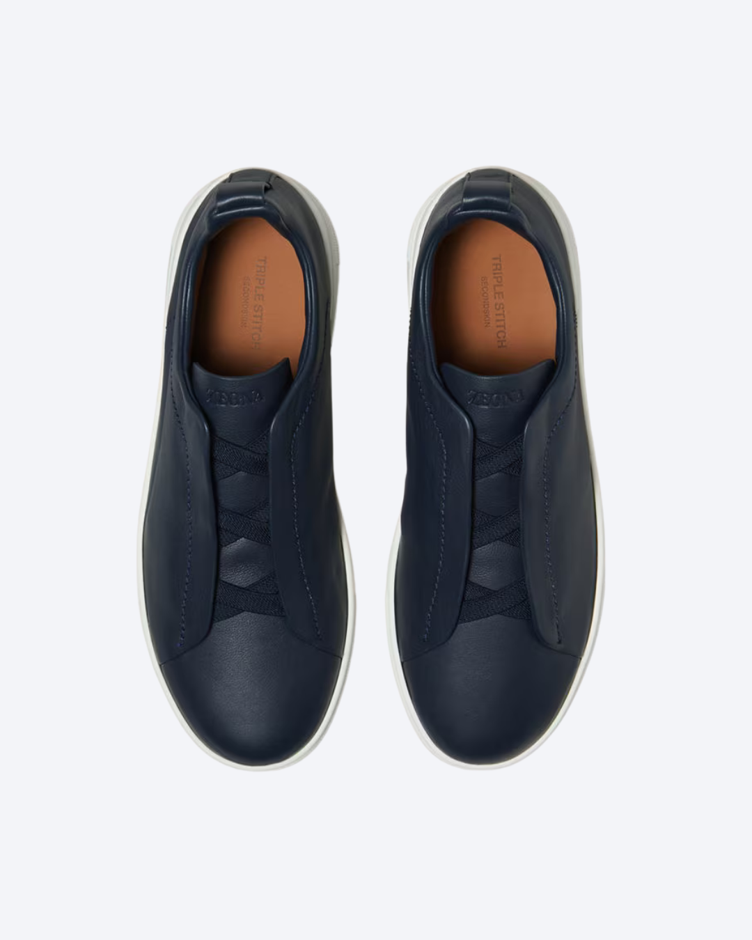 Tênis "Triple Stitch" Zegna Couro