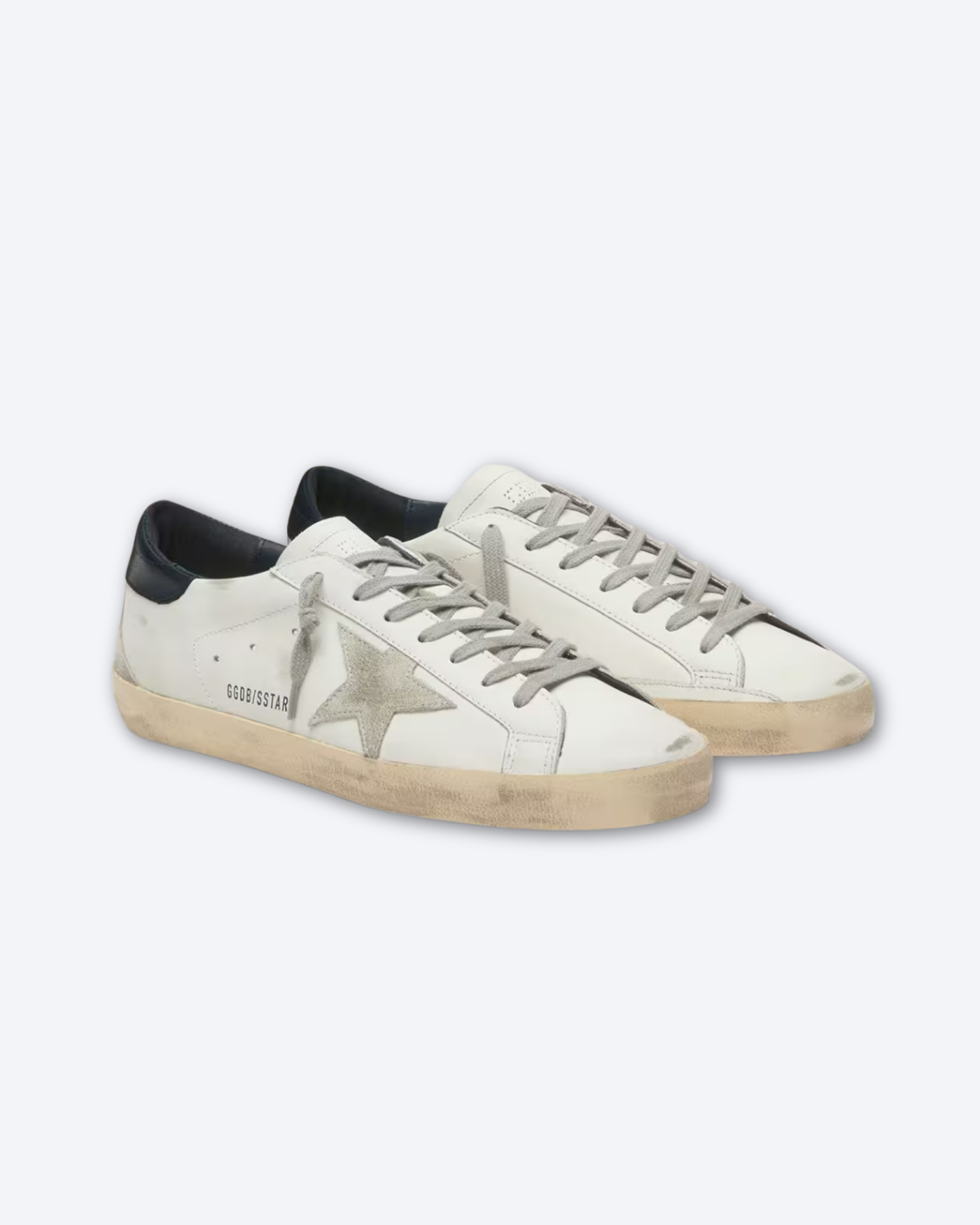 GGDB Superstar White Leather Blue