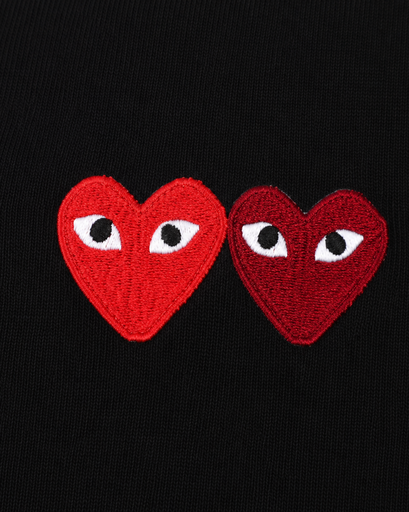 Camiseta "PLAY Double Heart" CDG