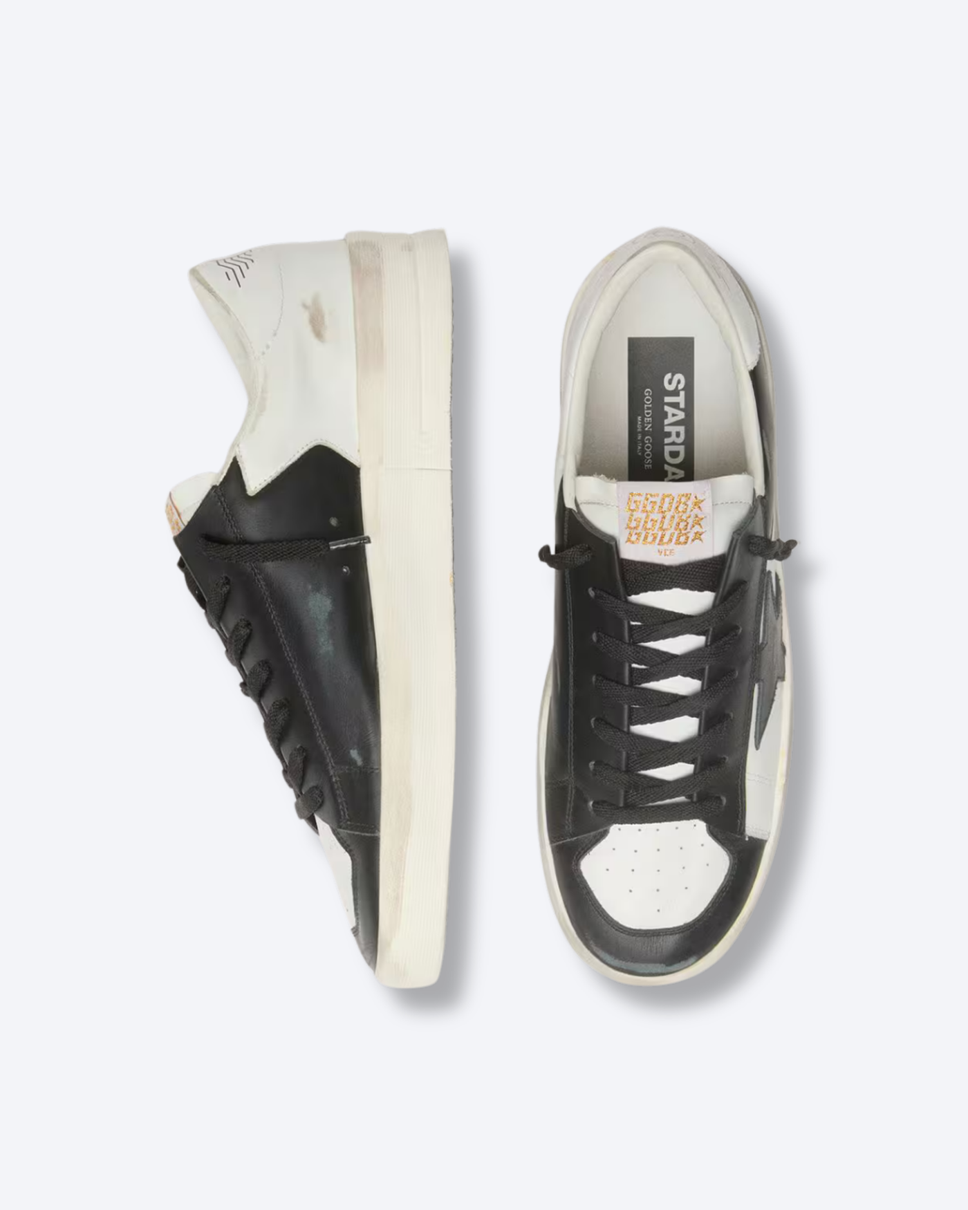 GGDB Stardan Black/White Leather