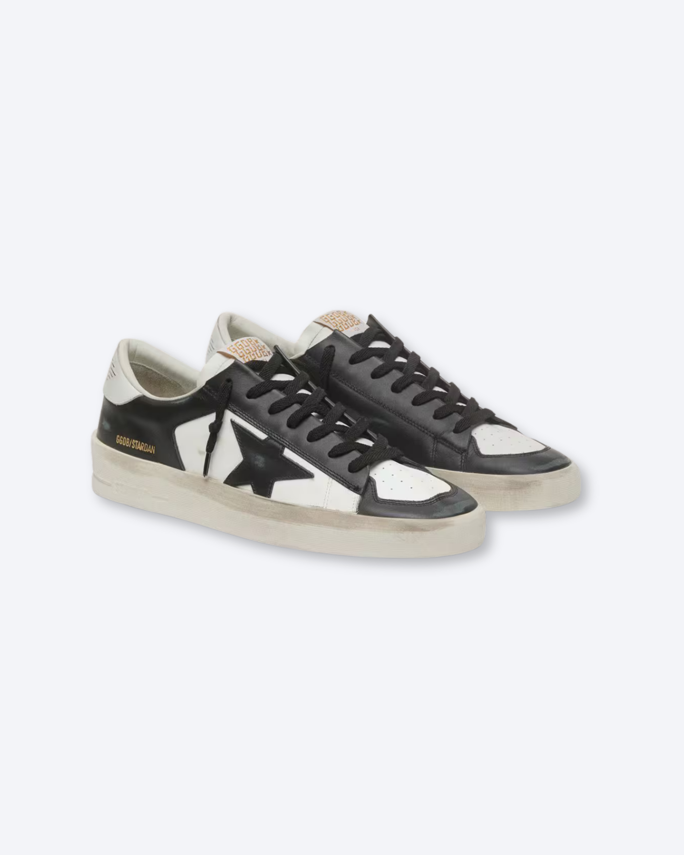 GGDB Stardan Black/White Leather