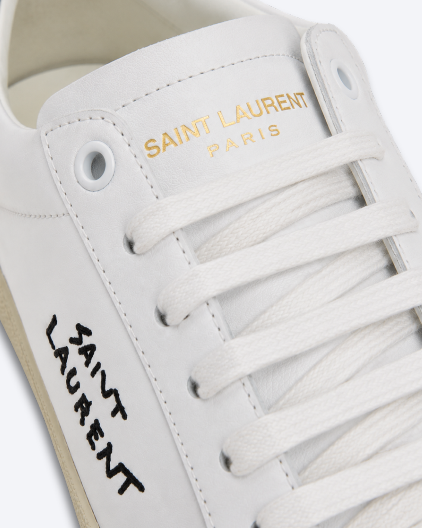 Tênis Saint Laurent Court Classic Branco