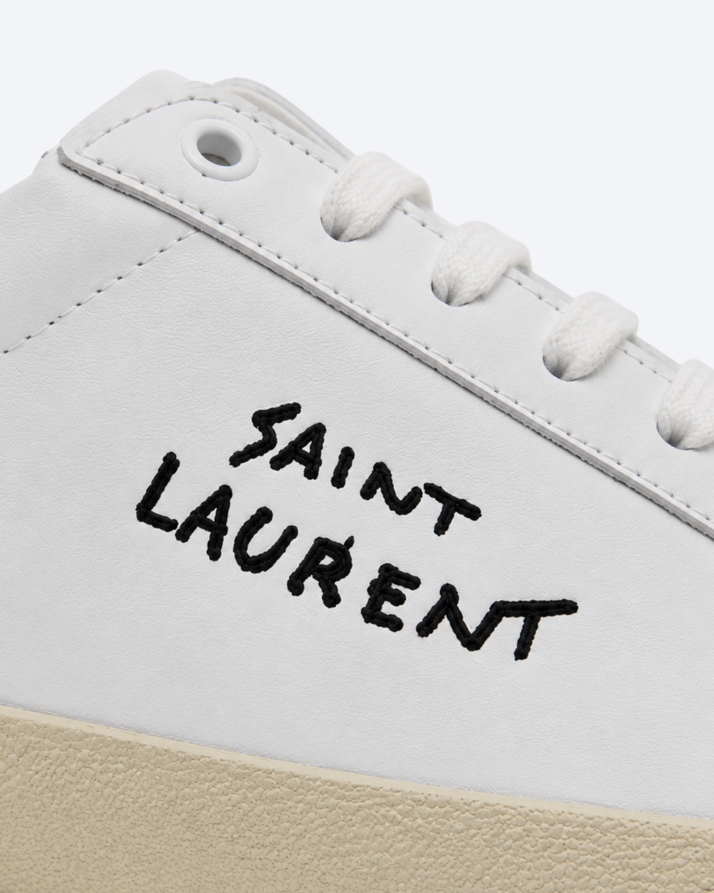 Tênis Saint Laurent Court Classic Branco