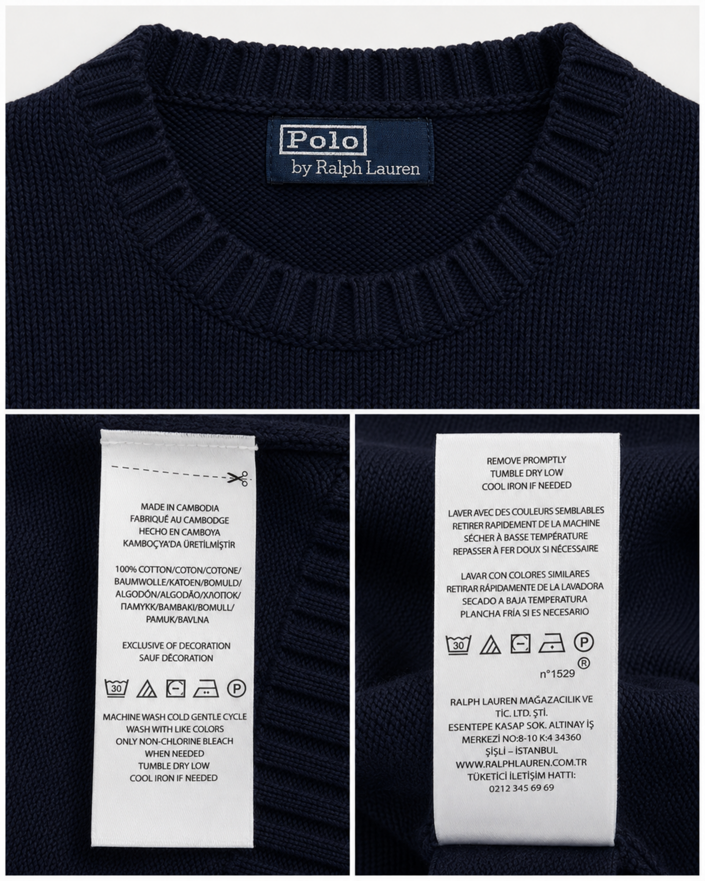 Suéter "USA" Flag Ralph Lauren
