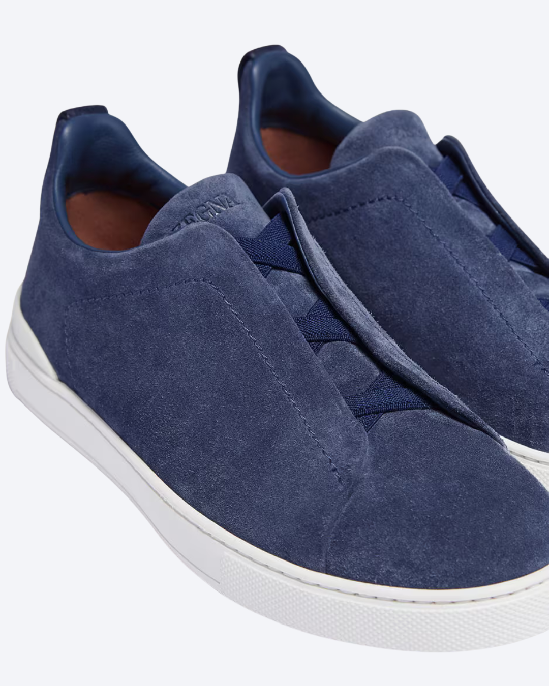 Tênis "Triple Stitch" Zegna Camurça