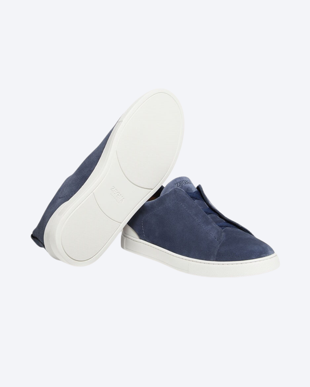 Tênis "Triple Stitch" Zegna Camurça