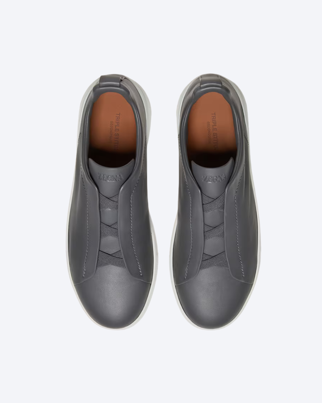 Tênis "Triple Stitch" Zegna Couro