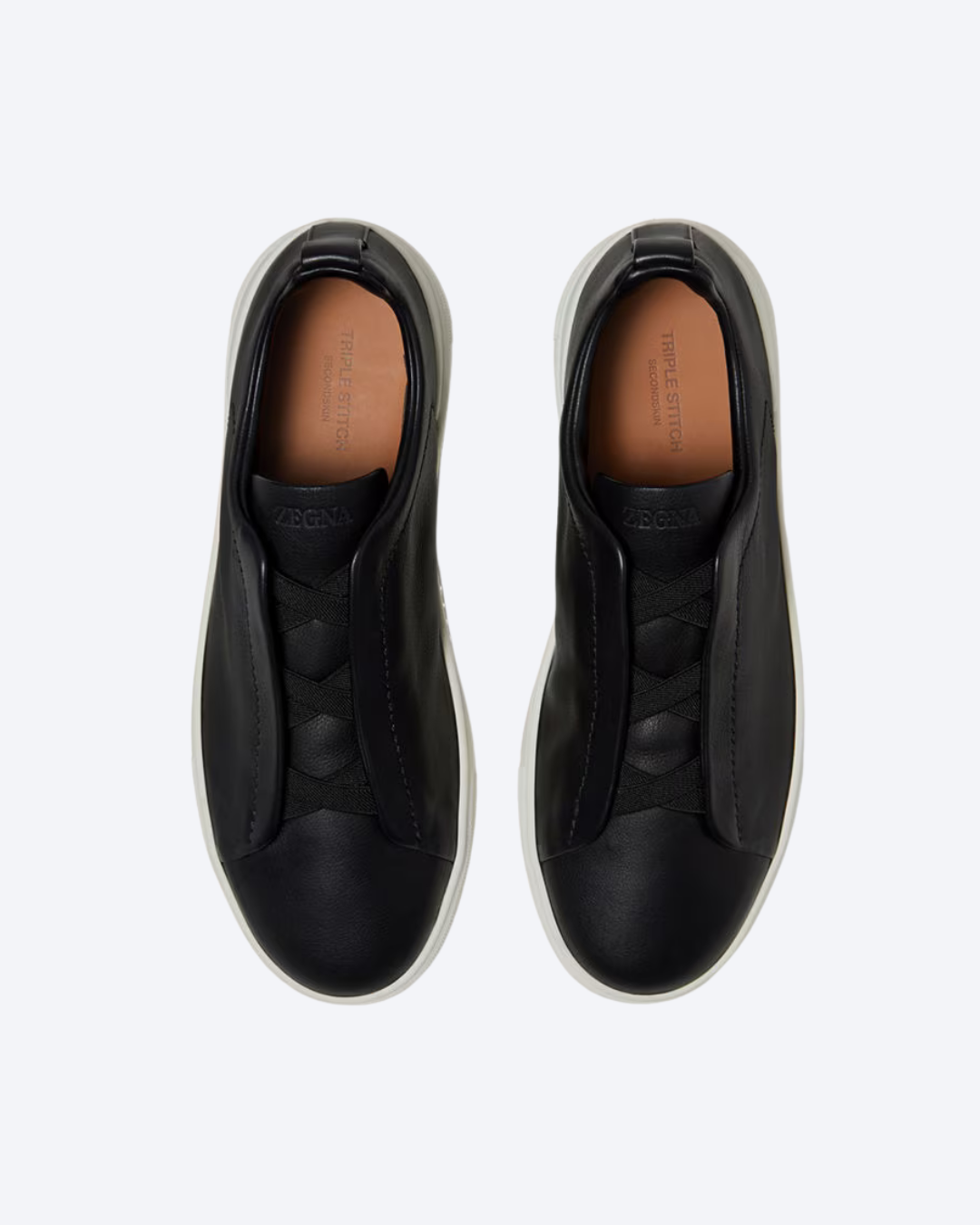 Tênis "Triple Stitch" Zegna Couro