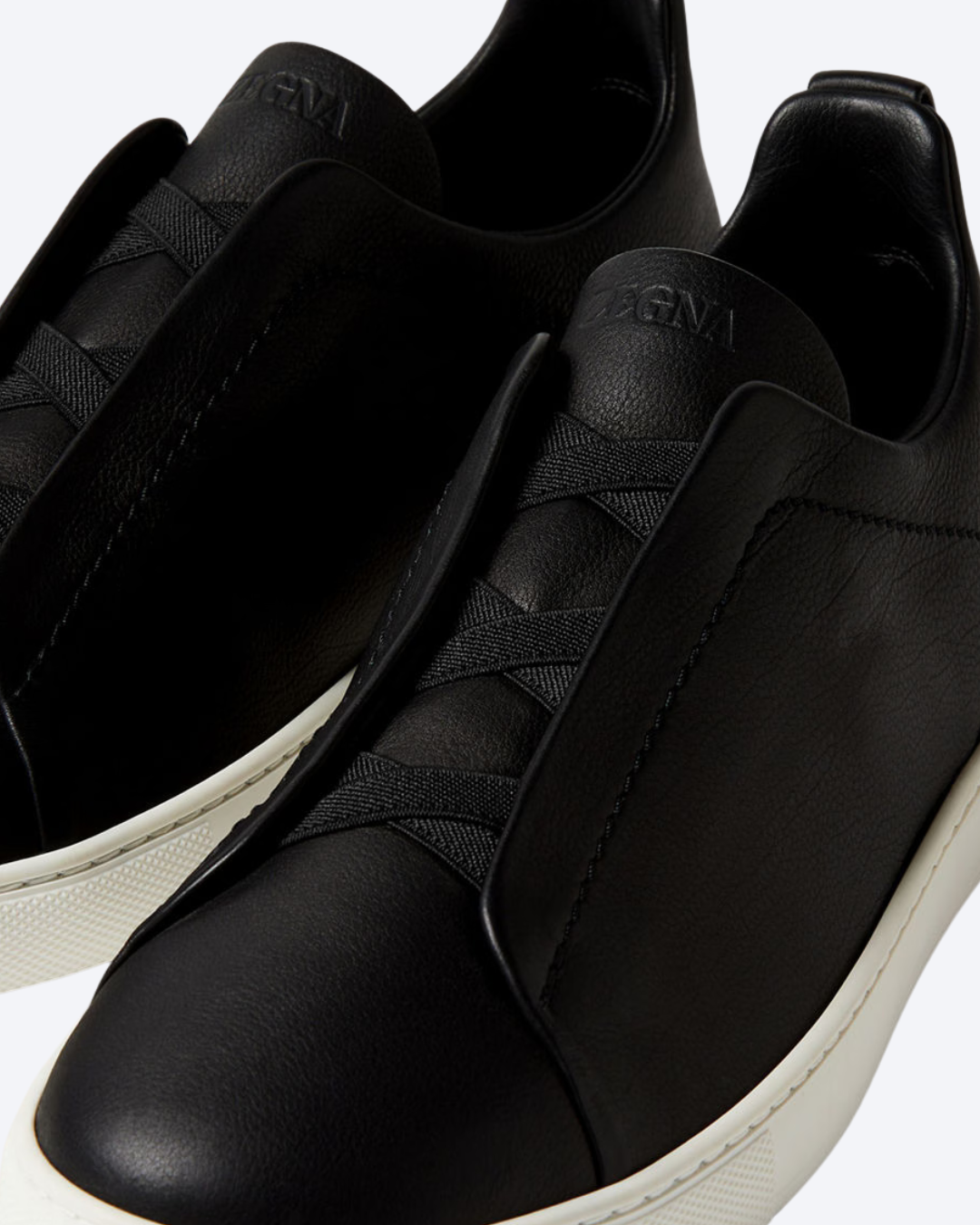 Tênis "Triple Stitch" Zegna Couro