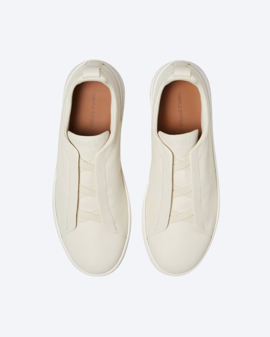 Tênis "Triple Stitch" Zegna Couro