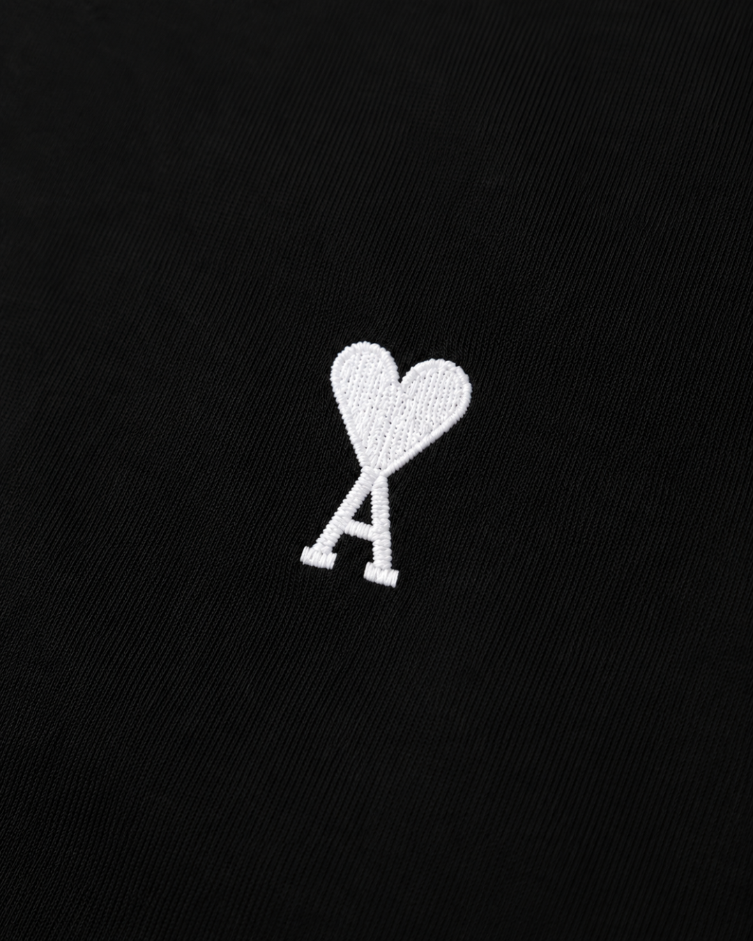 Camiseta "Ami de Coeur" AMI Paris Preta