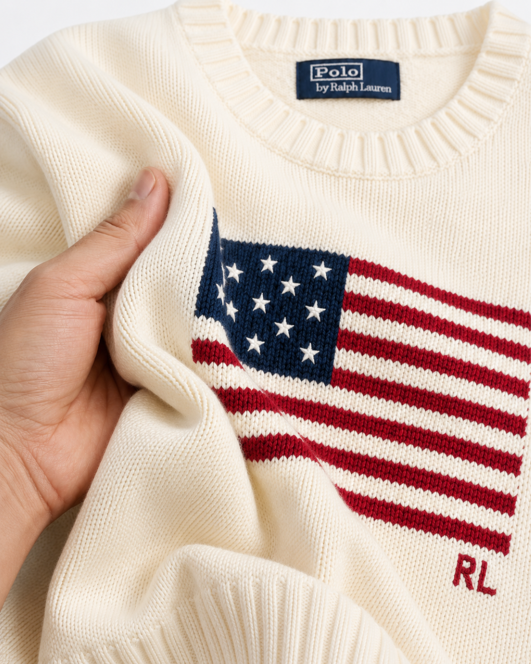 Suéter "USA" Flag Ralph Lauren