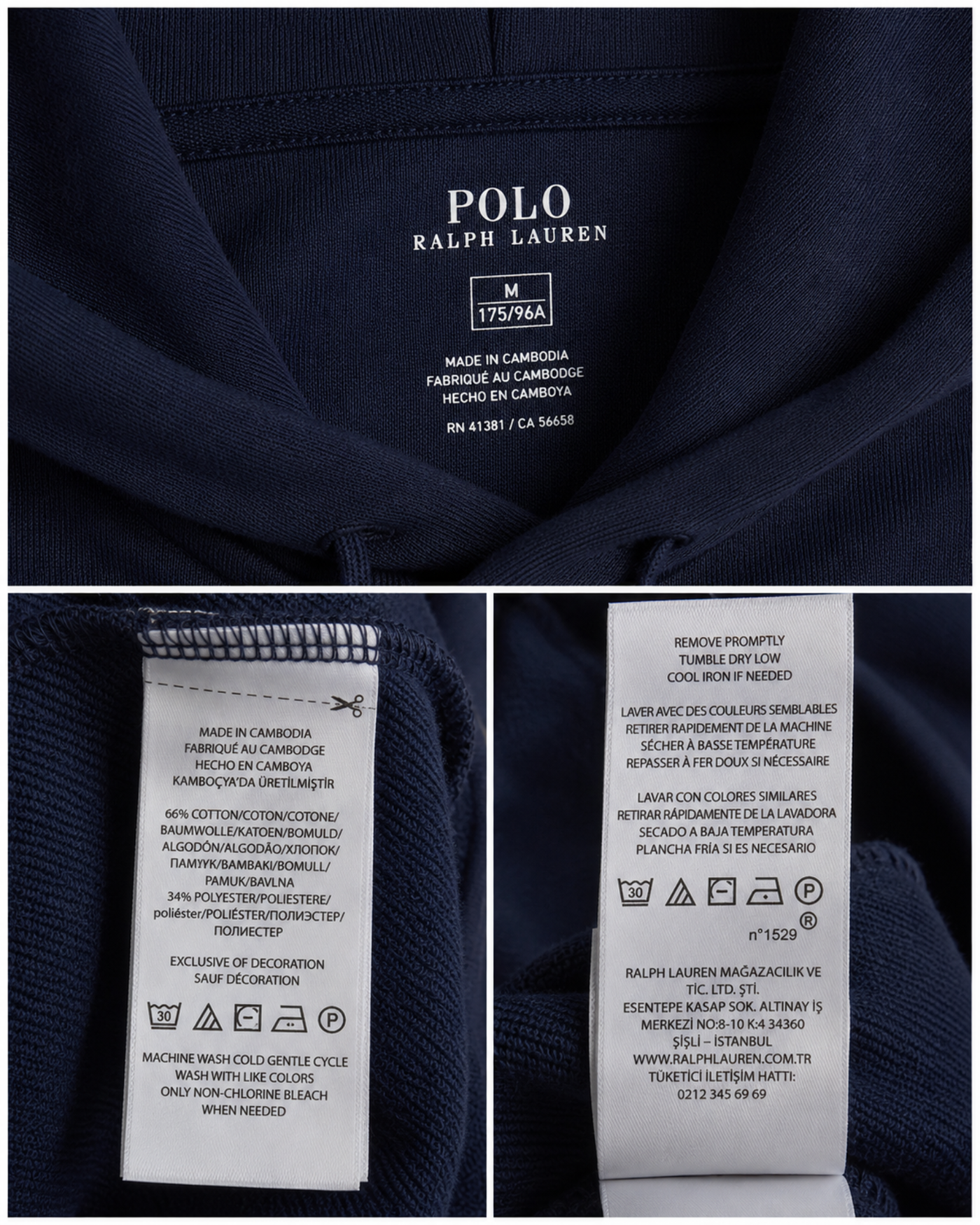 Moletom Canguru Ralph Lauren